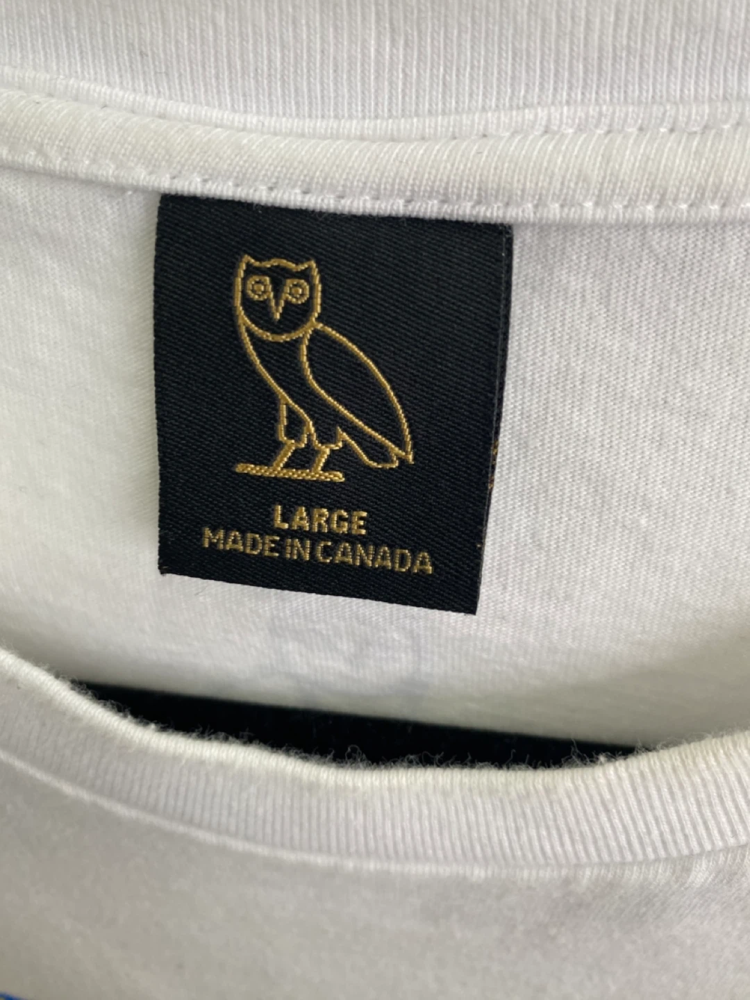 OVO October's Very Own White Tee - Size Large - photo 2