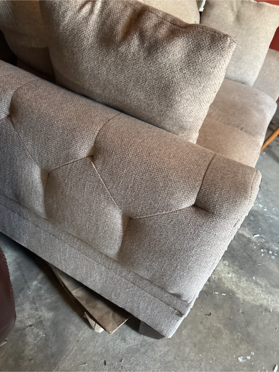 Small loveseat easy garage pick up - photo 3