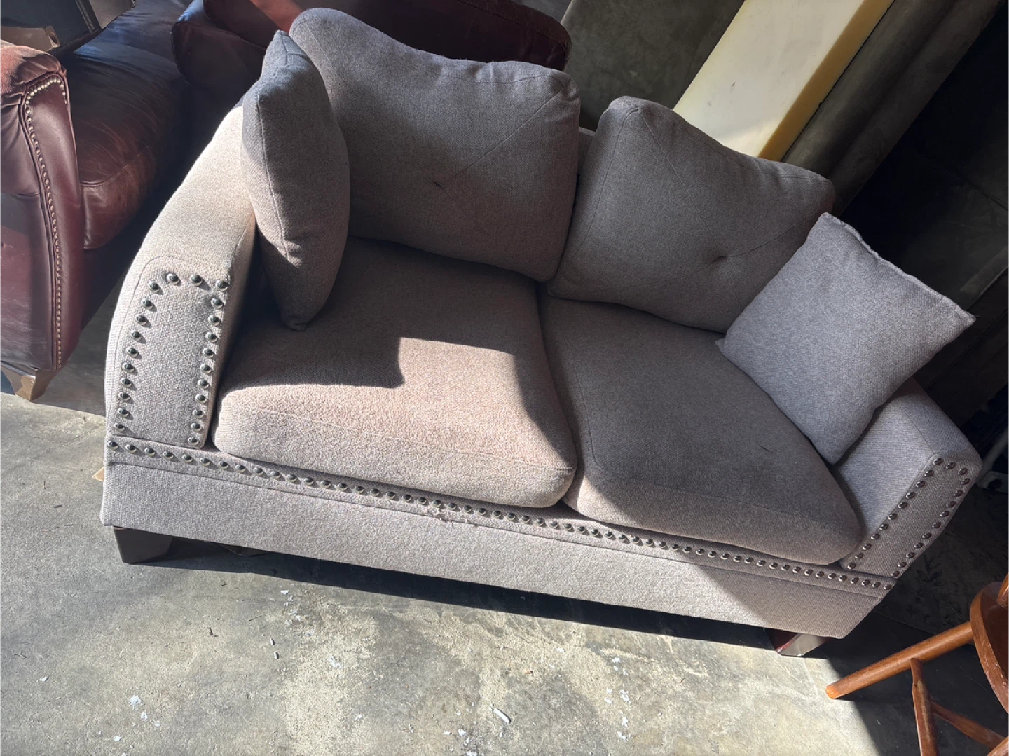Small loveseat easy garage pick up - photo 2