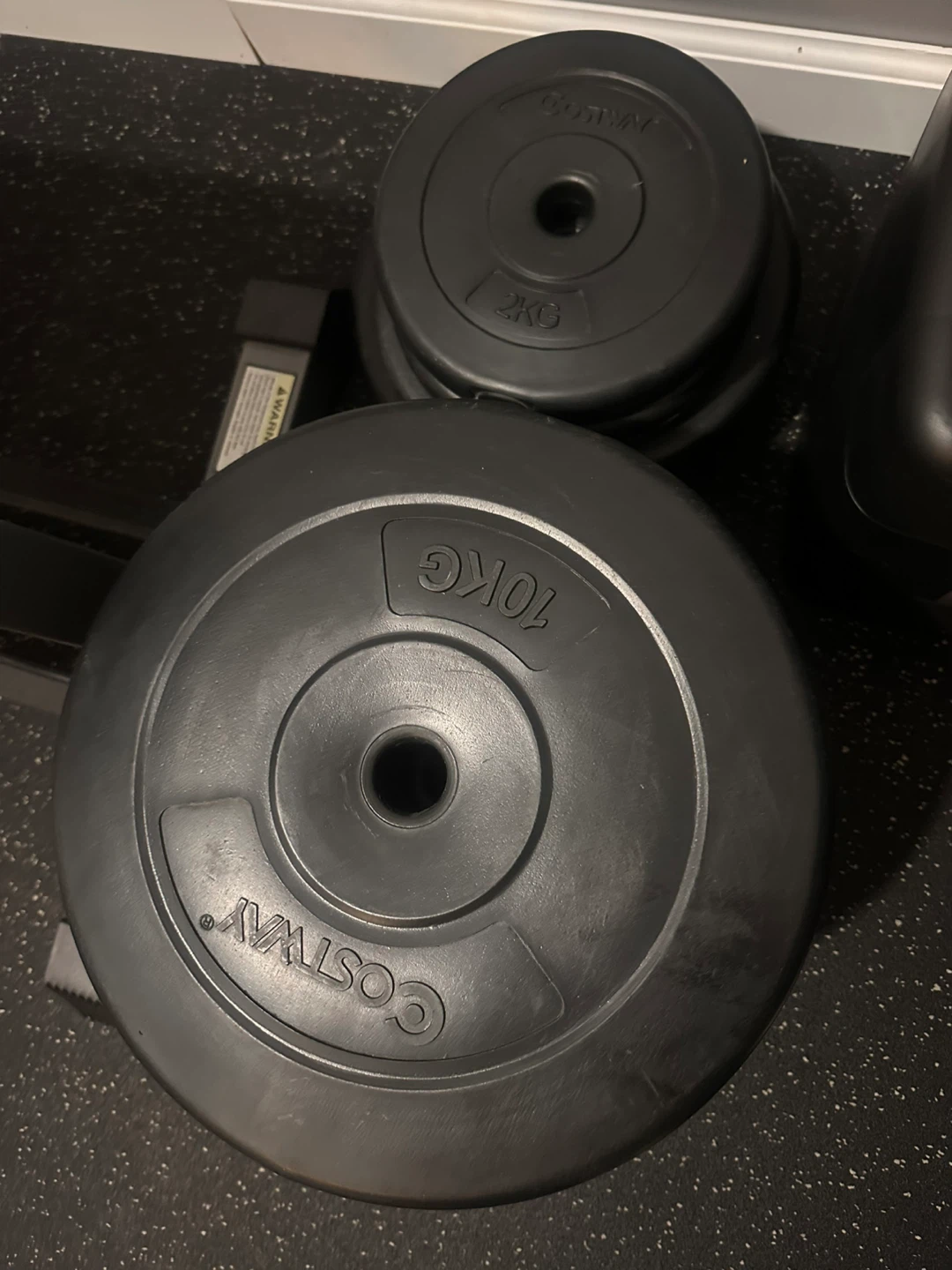Costway Weight Plates & Barbell - photo 2