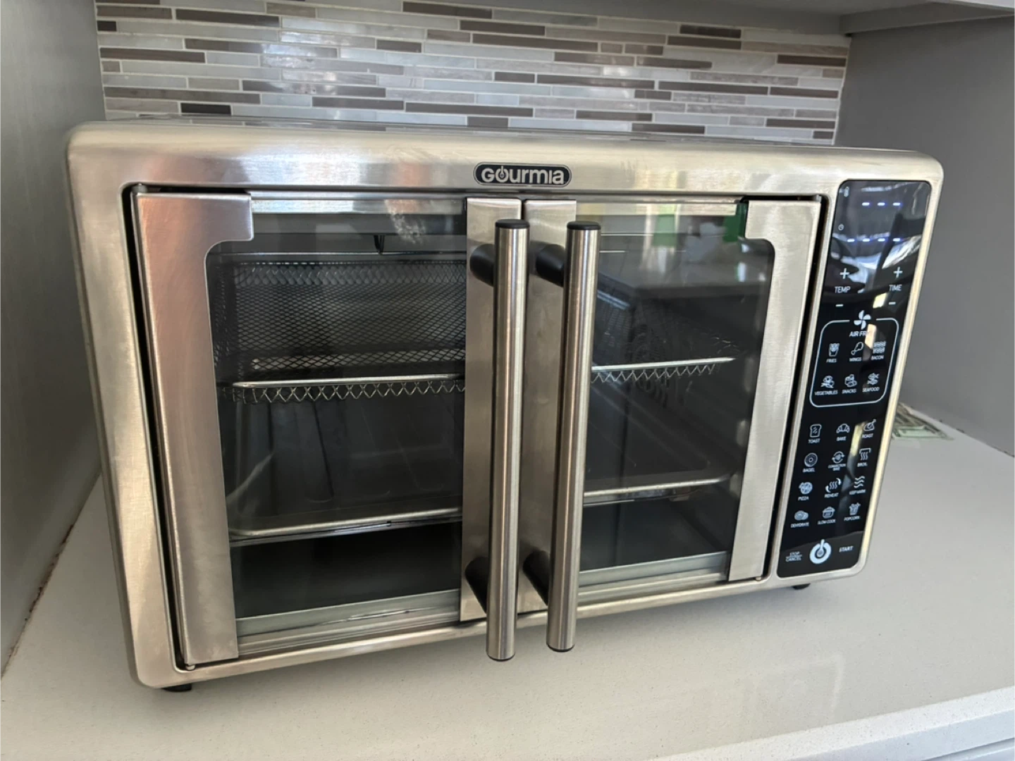 Gourmia Digital Air Fryer Toaster Oven