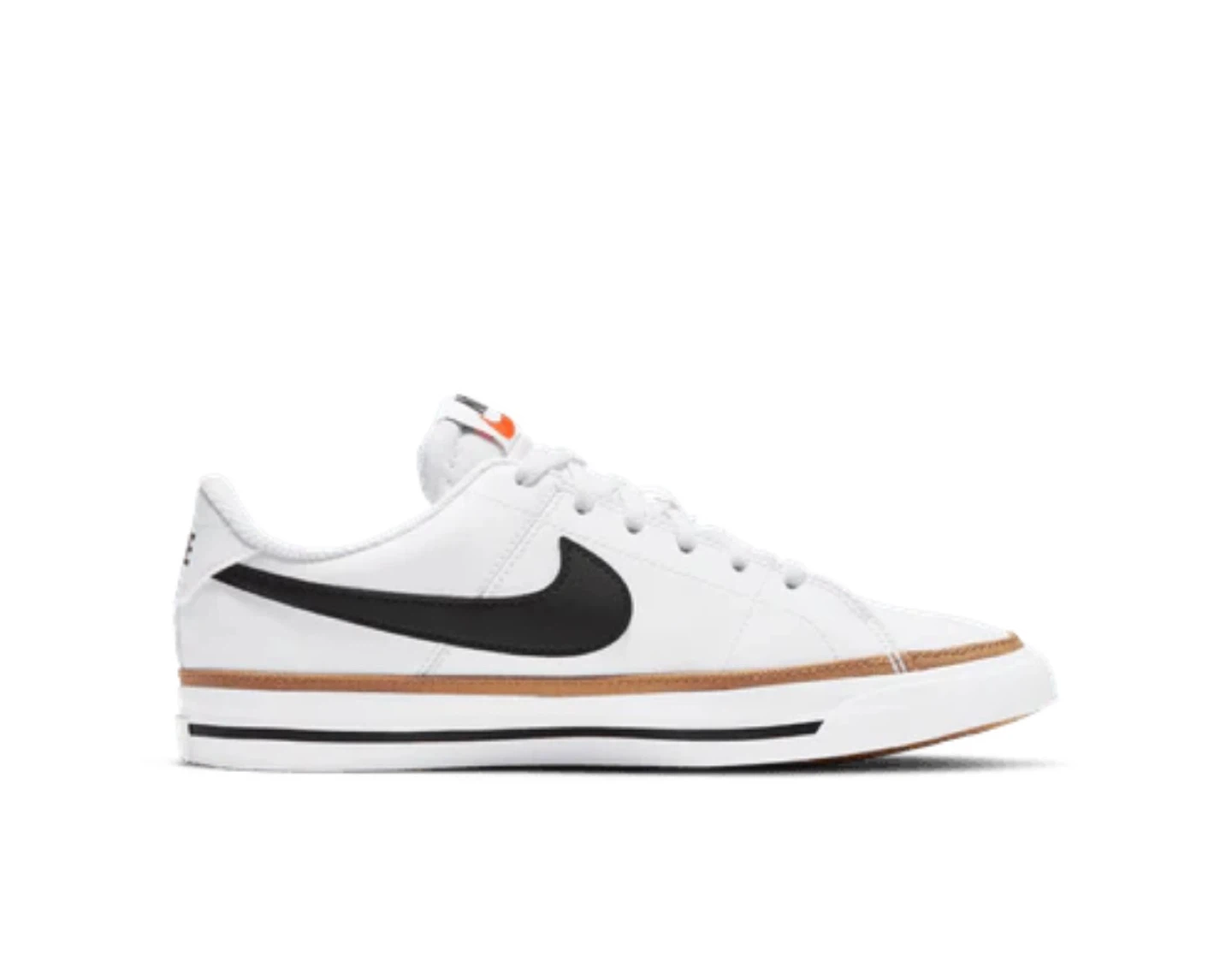 Nike Court Legacy Big Kids' Shoes - White/Desert Ochre - photo 5