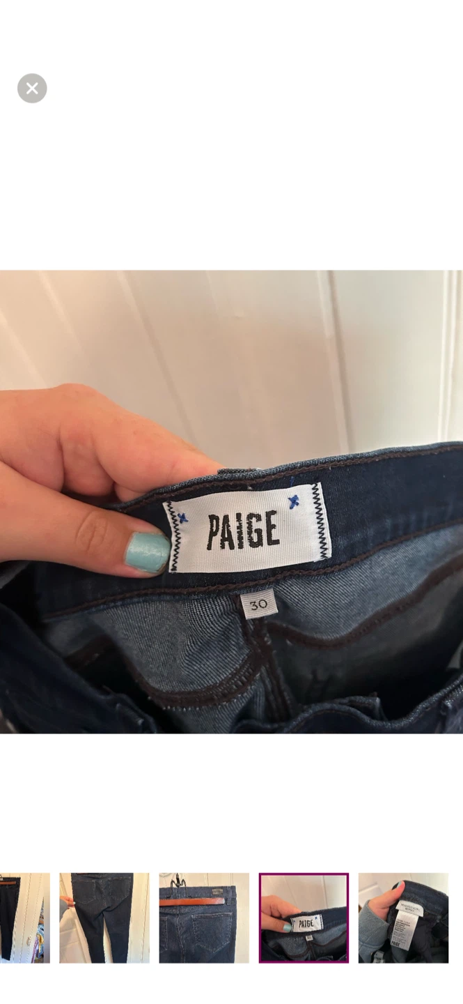 Paige Verdugo Ultra Skinny Jeans - Size 30 - photo 4