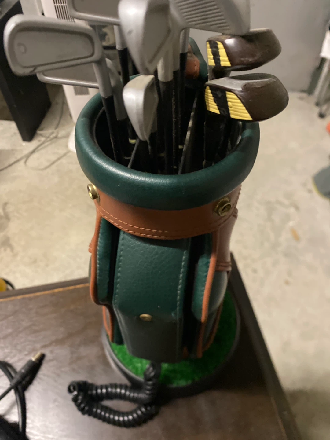 Vintage Golf Club Set telephone - photo 2