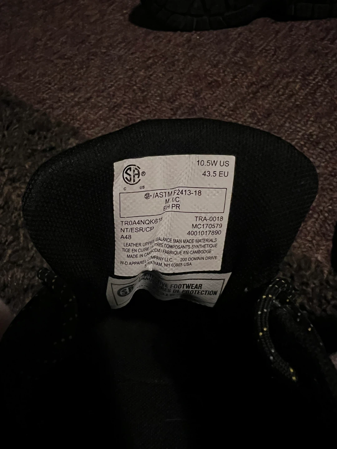 Iron Mountain Safety Shoes - Size 10.5 US - photo 4