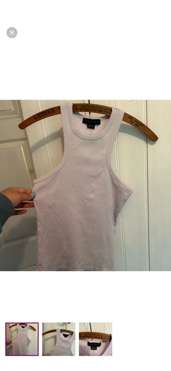 Sanctuary Ribbed Tank Top - Size L