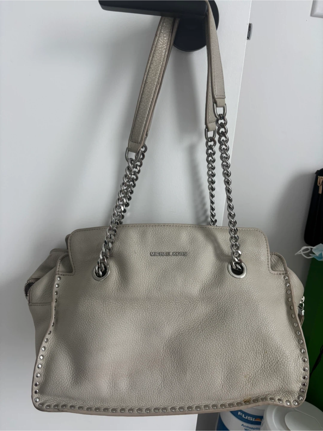Michael Kors Leather Shoulder Bag - photo 5