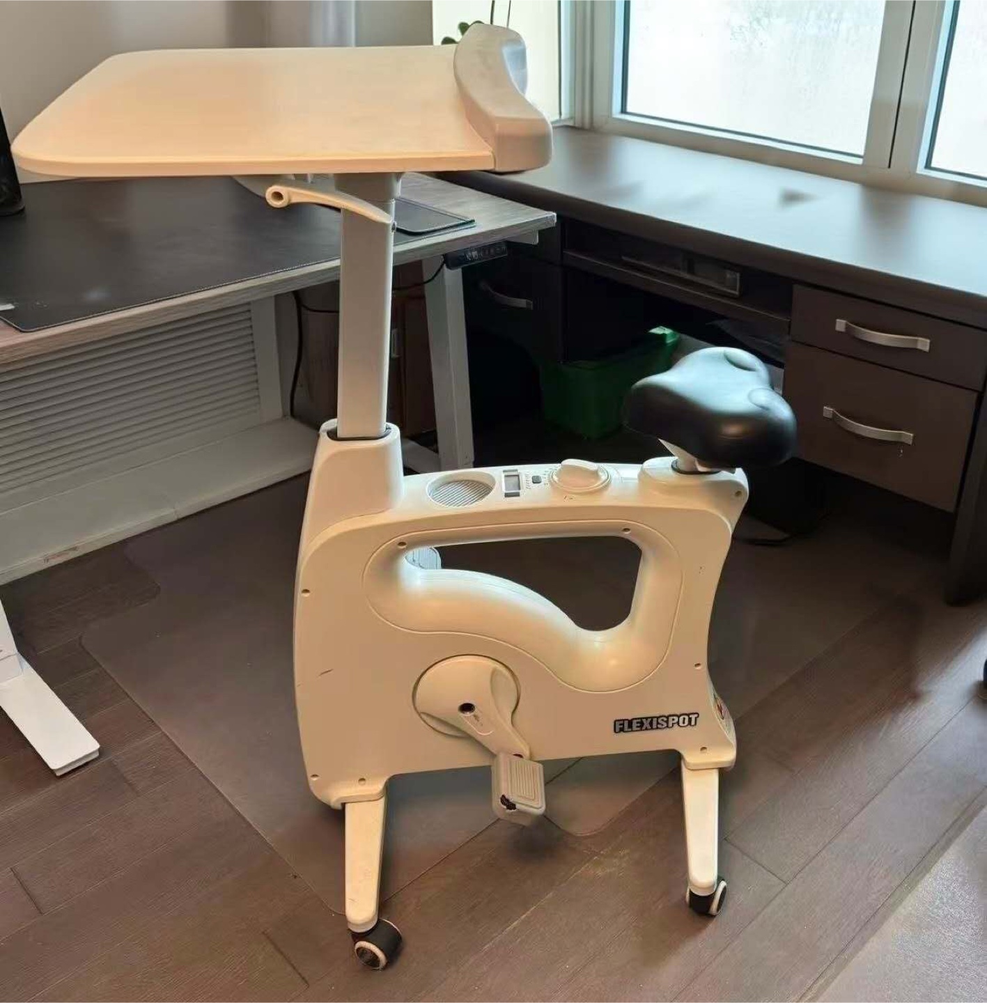 FlexiSpot Desk Bike - White - photo 2