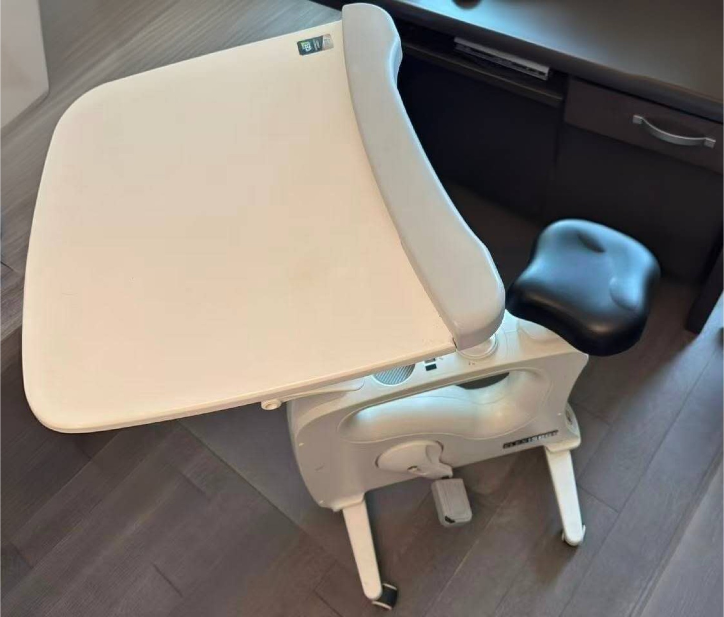 FlexiSpot Desk Bike - White