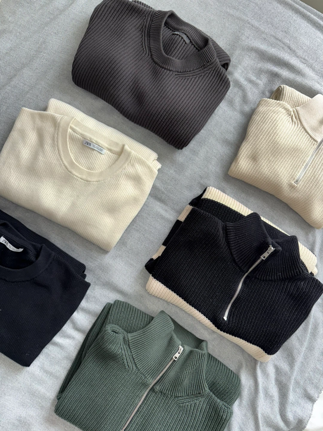 Zara Men’s Sweaters Set of 6 - photo 2