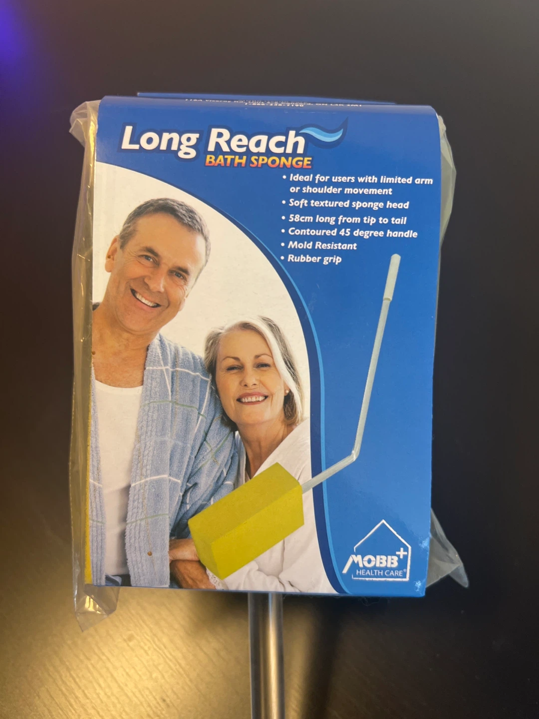MOBB Long Reach Bath Sponge - New
