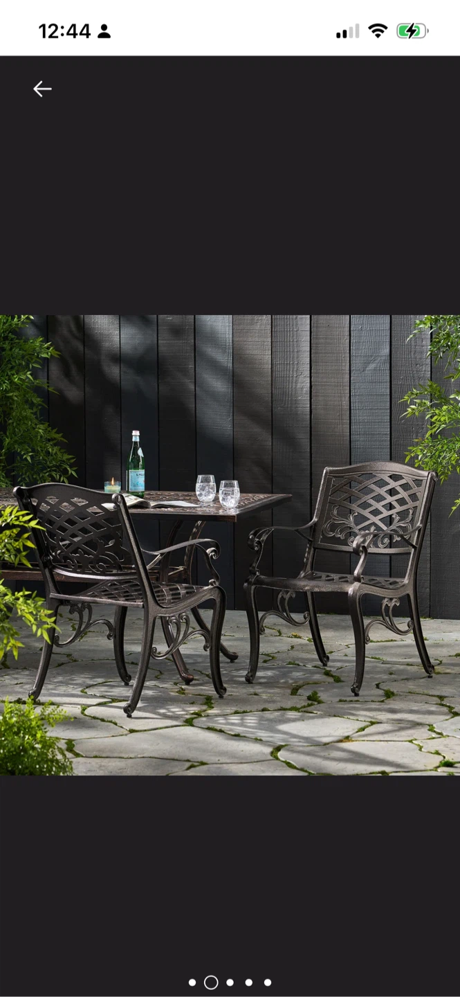 New Olmsted 3- piece patio dining set - photo 3