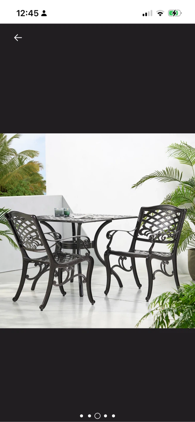 New Olmsted 3- piece patio dining set