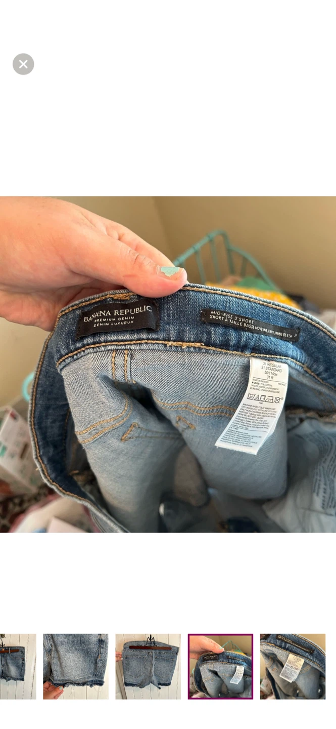 Banana Republic Denim Lux 31 Shorts - photo 4