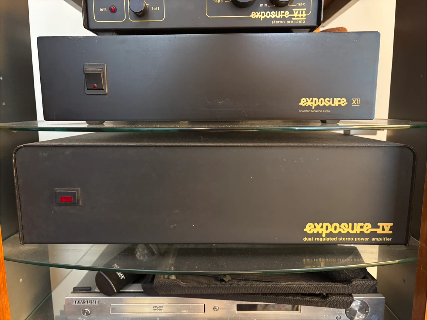 Exposure VII, XII, IV Stereo Pre-Amp and Power Amplifiers - photo 2