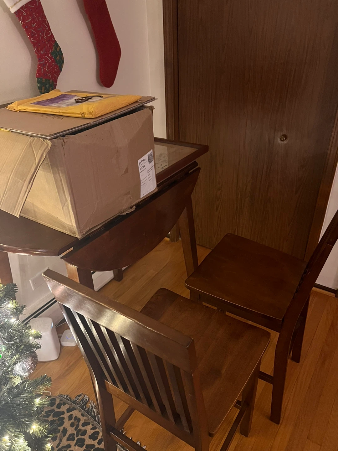 Wooden Table and Chairs Set - photo 2