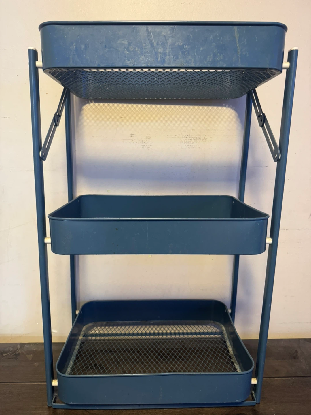 Blue 3-Tier Cart 🥕