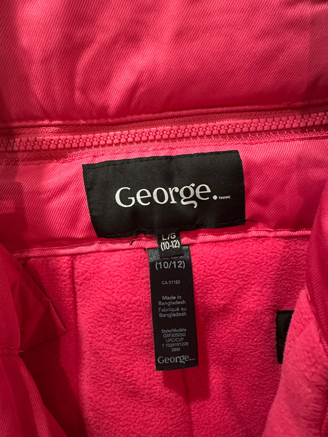 George Kids' Snow Pants (Size L/G 10-12)