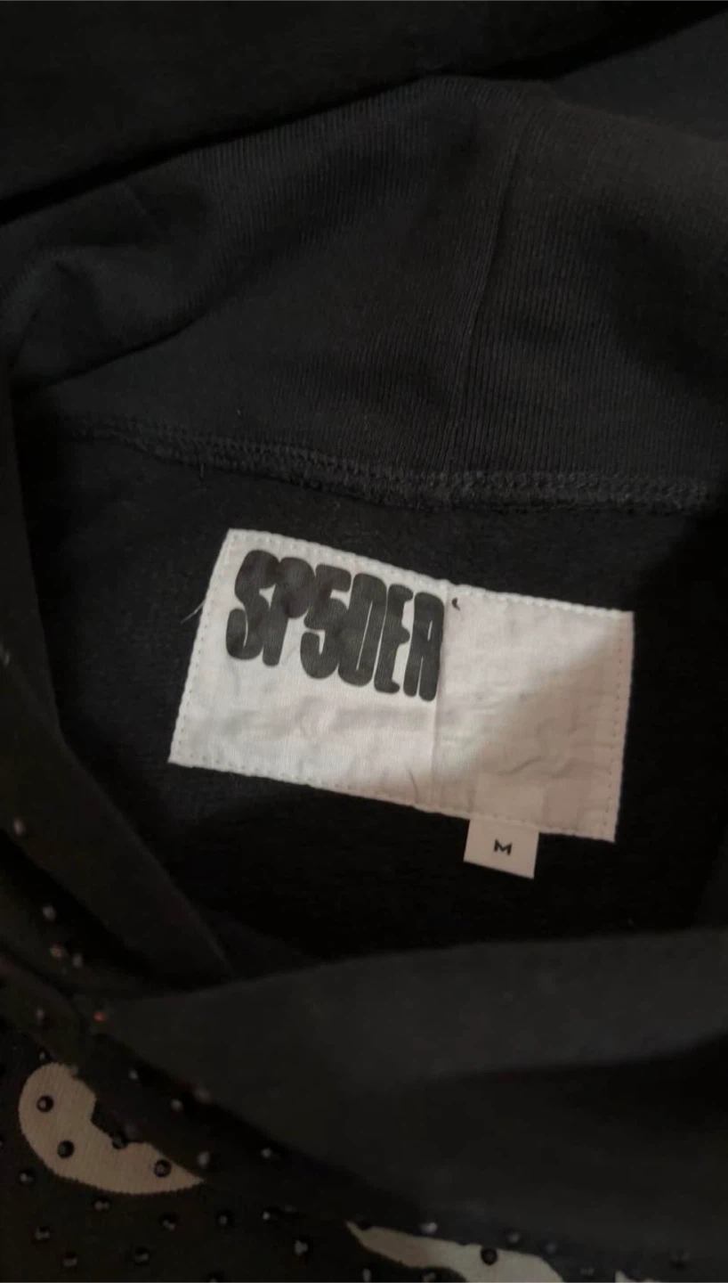 Sp5der hoodie vvs black - photo 3