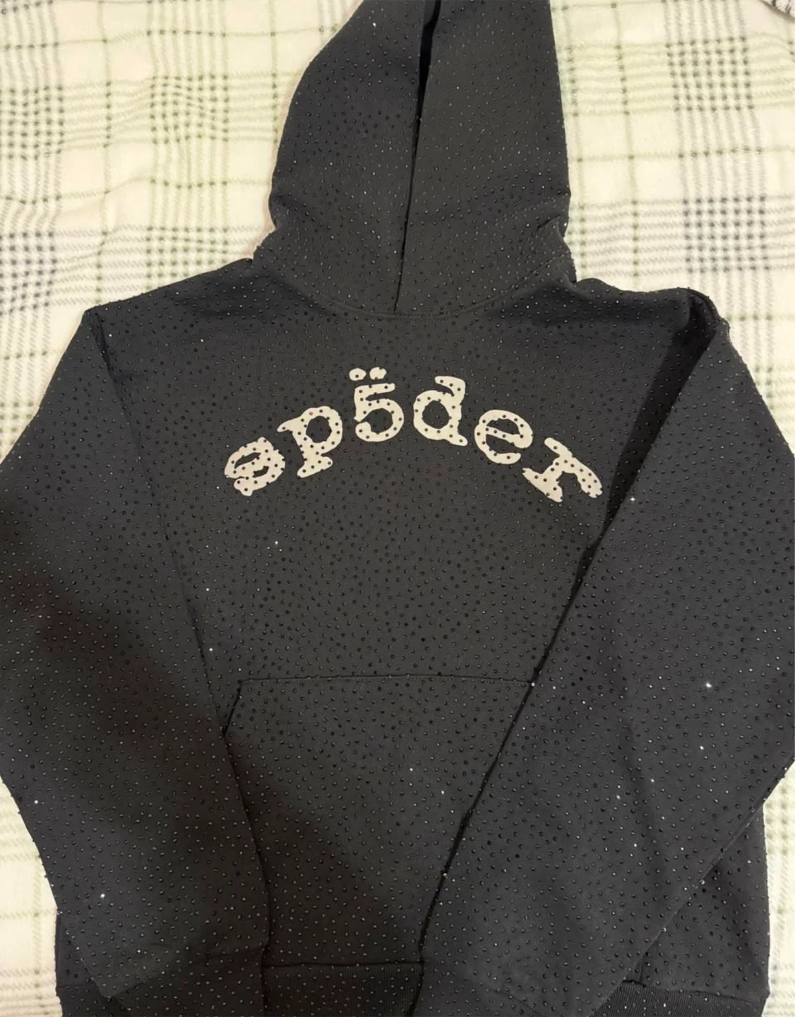 Sp5der hoodie vvs black - photo 2