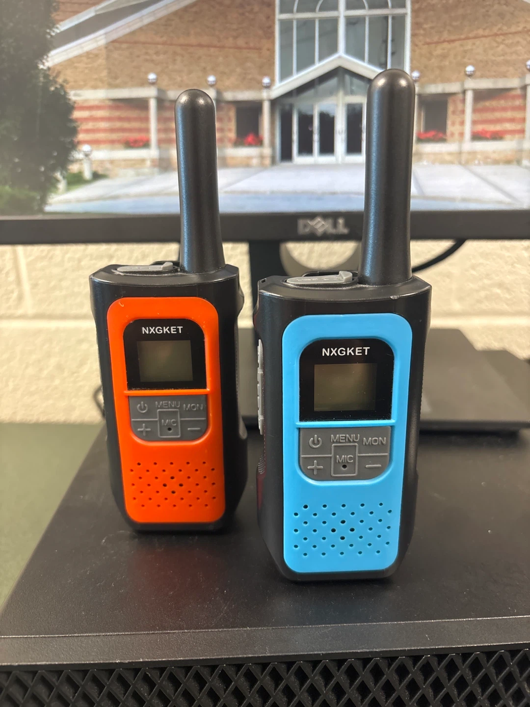 NXGKET Walkie Talkies - Orange & Blue