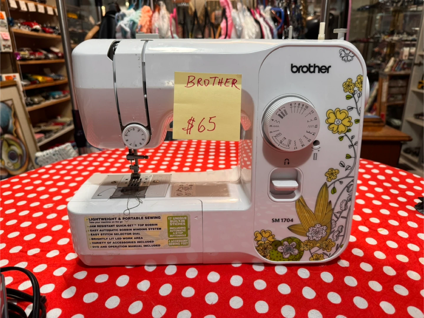 Brother SM1704 Sewing Machine 🥕