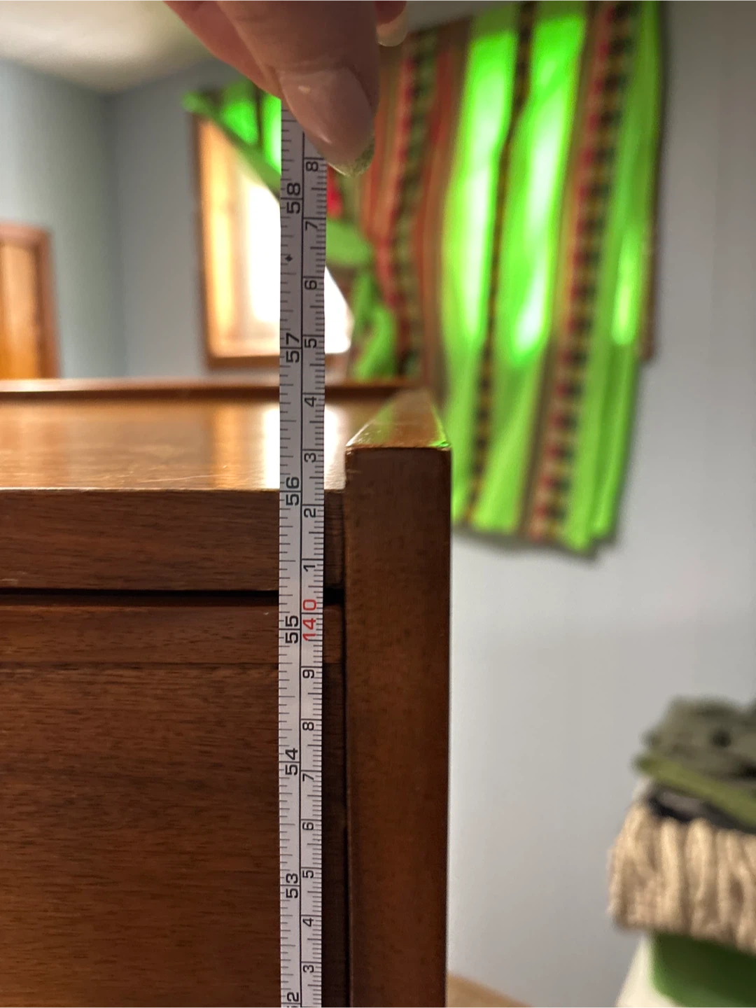 Tall Wooden Dresser - 5 Drawers - photo 4