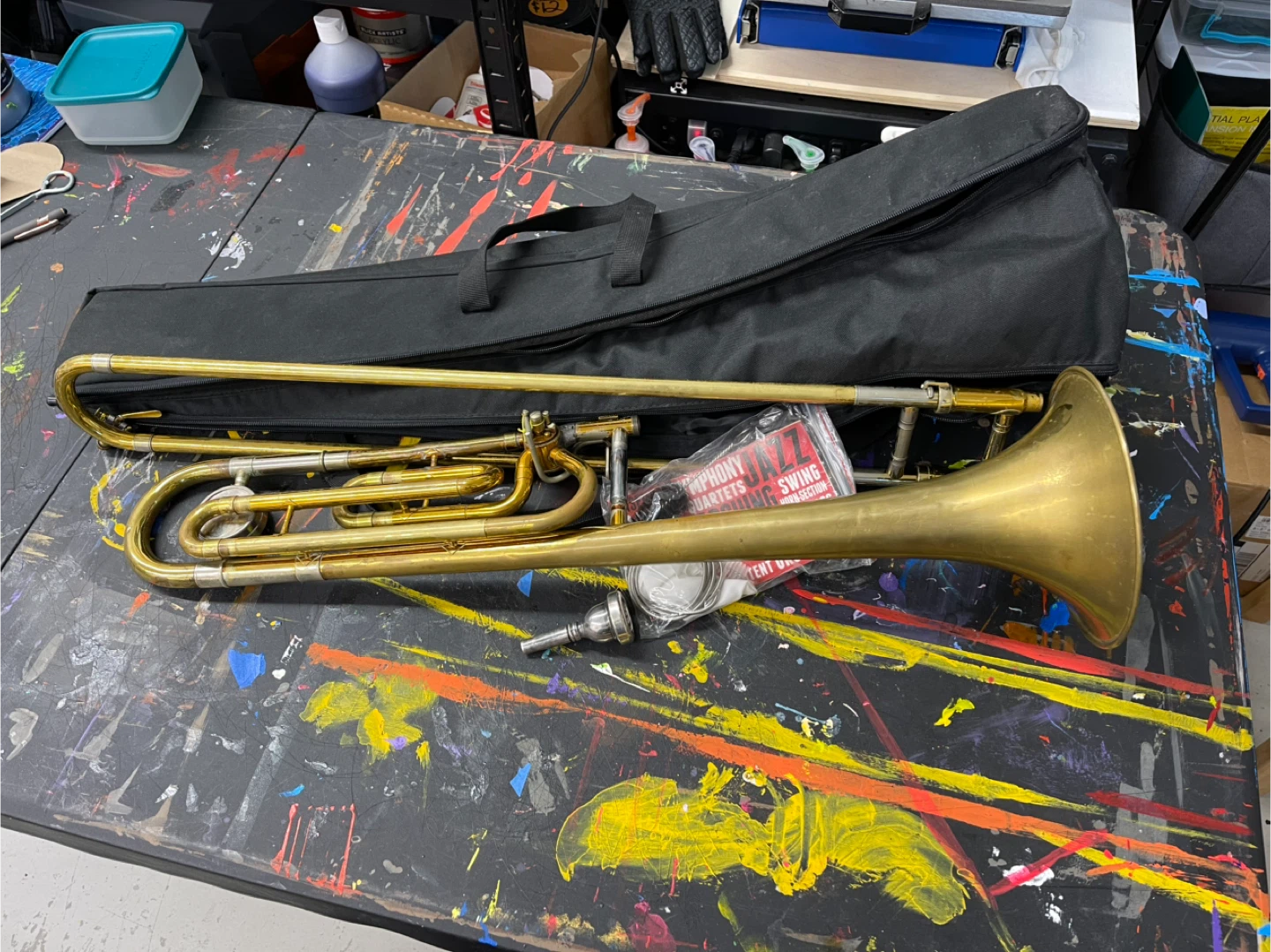 Trombone with Case - photo 3