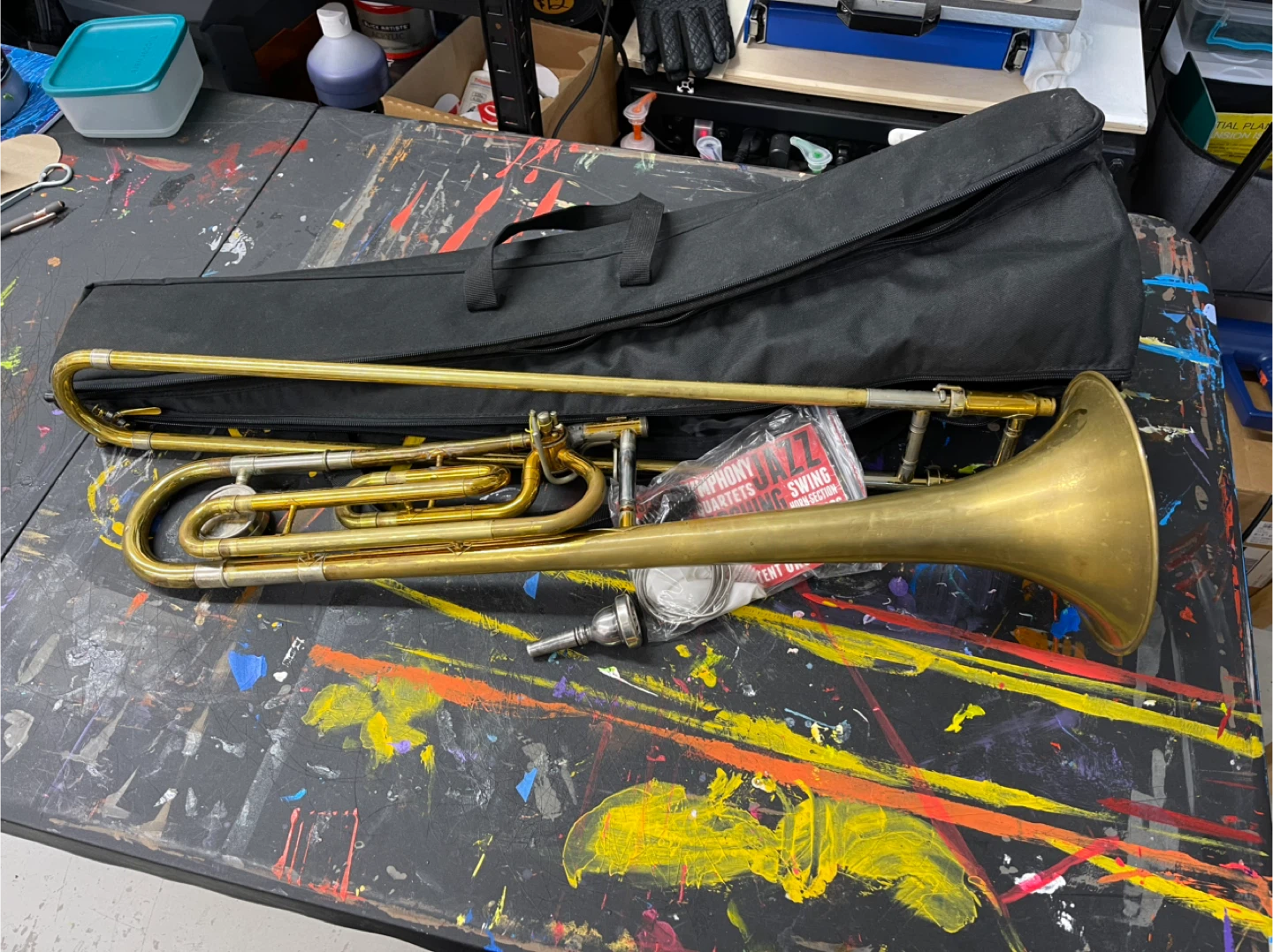 Trombone with Case - photo 2