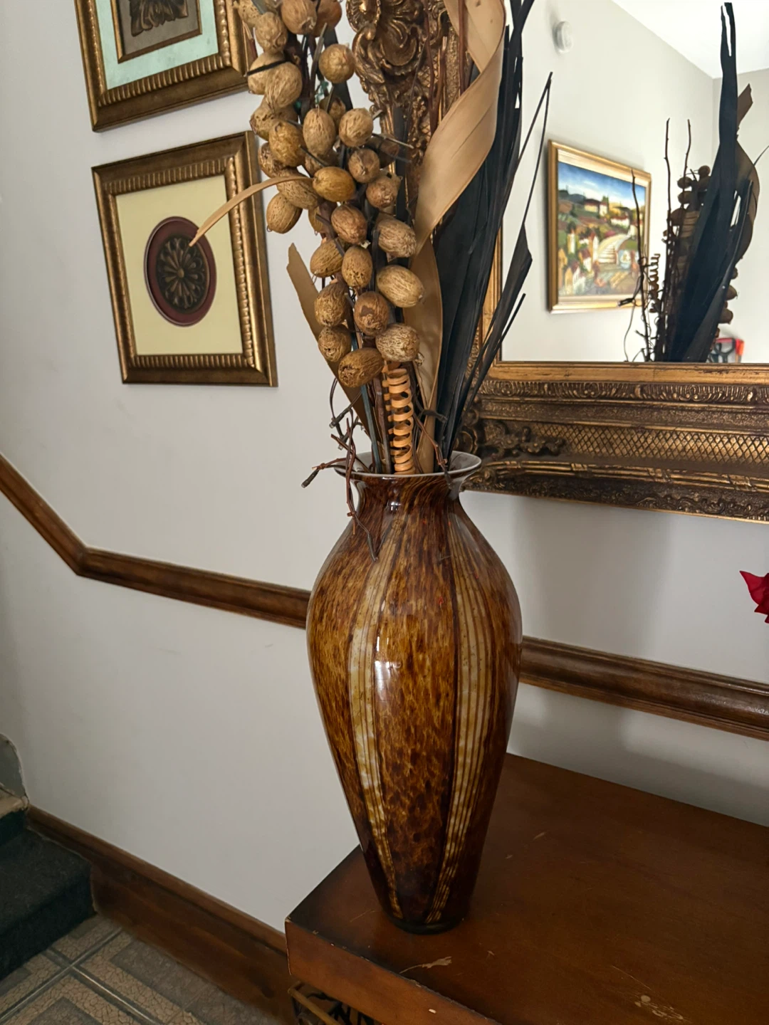 Decorative Metal Plant Stand/Umbrella Holder - photo 2
