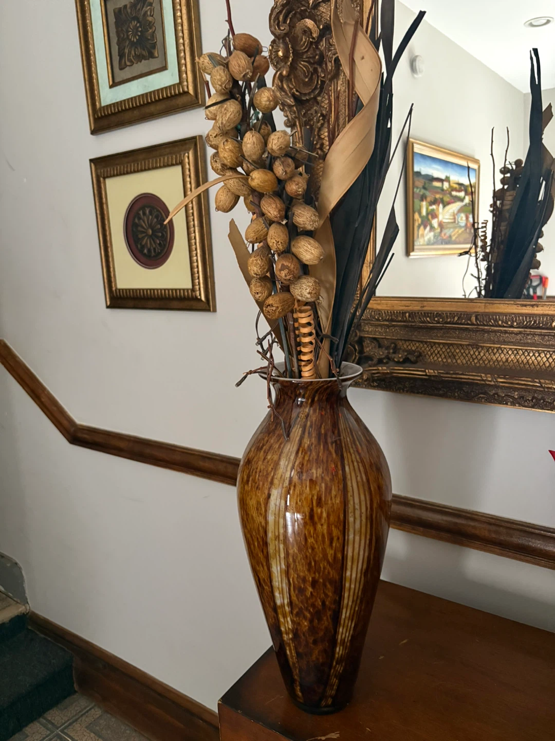 Decorative Metal Plant Stand/Umbrella Holder