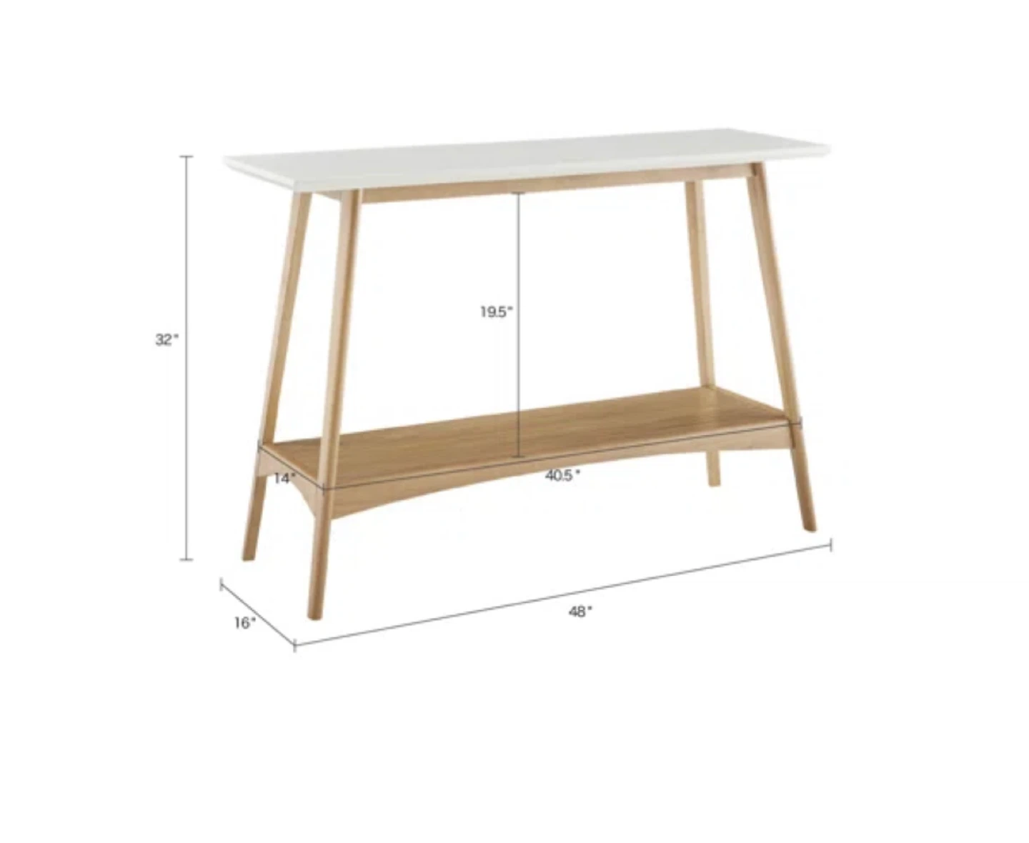 Parker 48" Console Table - photo 3