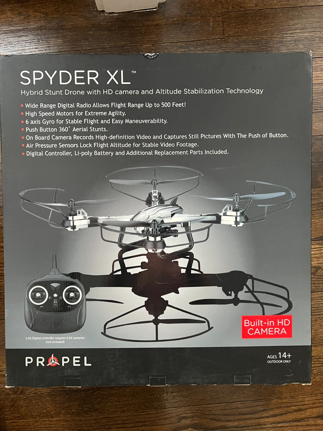 Propel Spyder XL Hybrid Stunt Drone w/ HD Camera - photo 3
