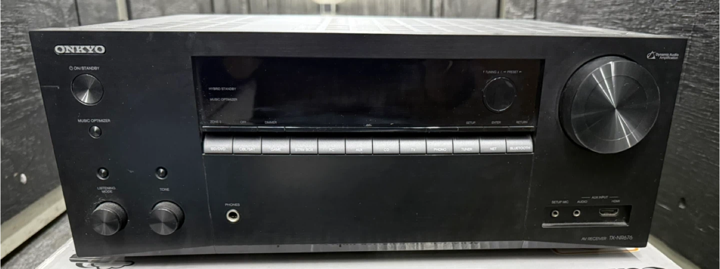 Onkyo TX-NR676 AV Receiver - Black 🥕 - photo 3