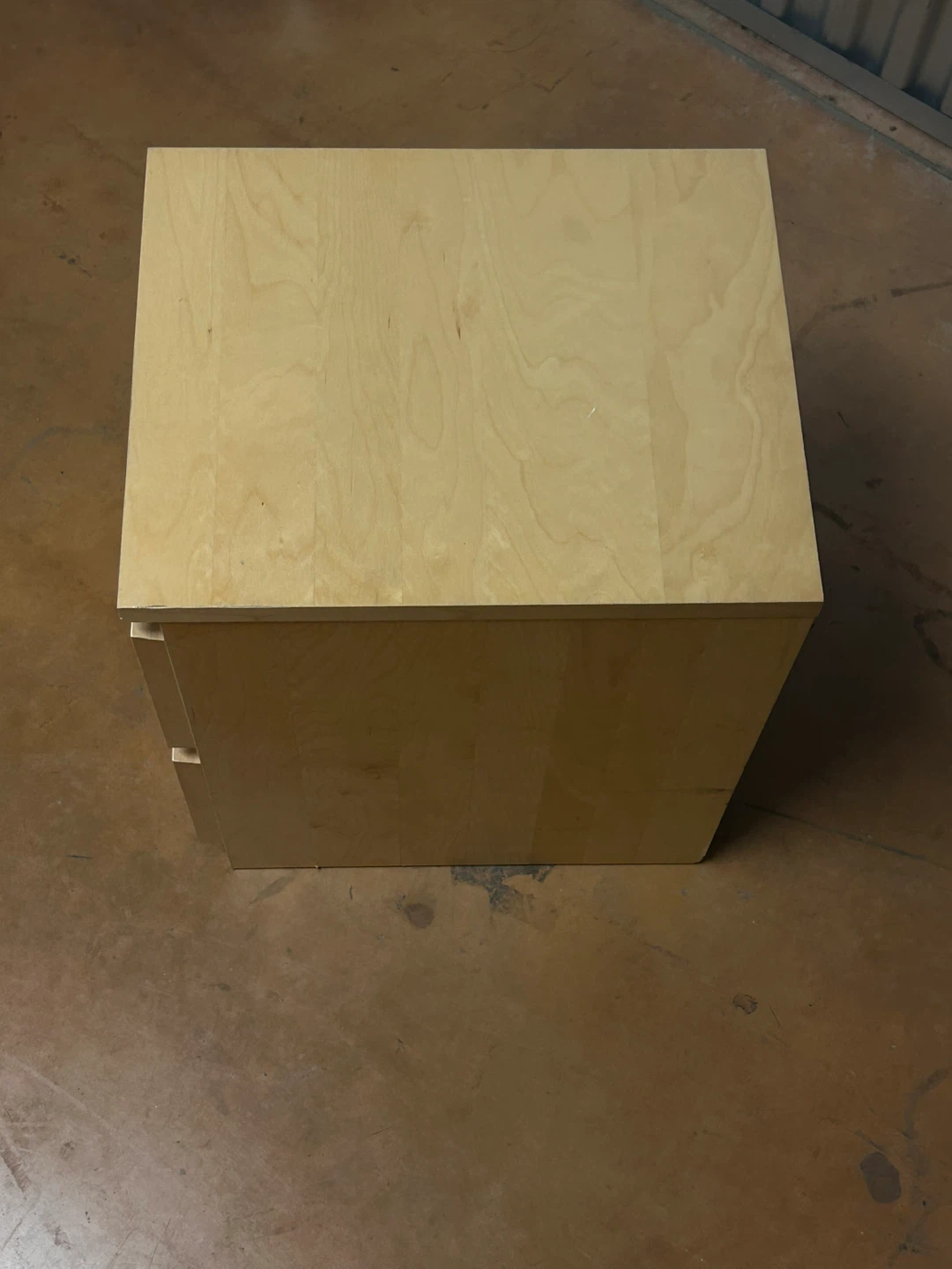 Wooden 2-Drawer Bedside Table - photo 3