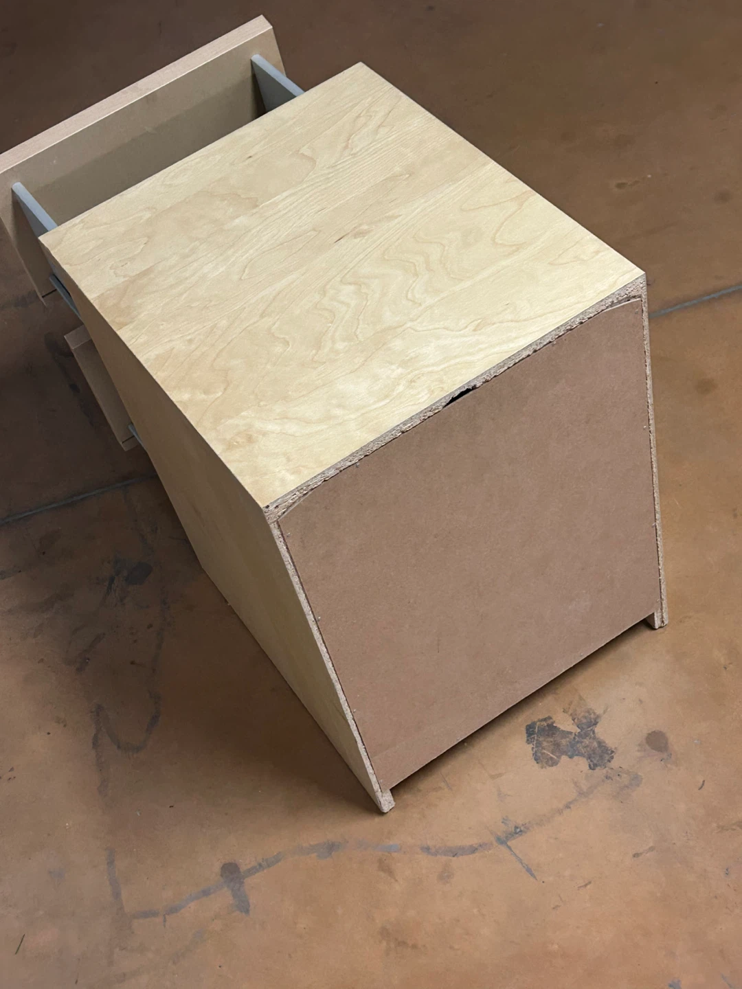 Wooden 2-Drawer Bedside Table - photo 4