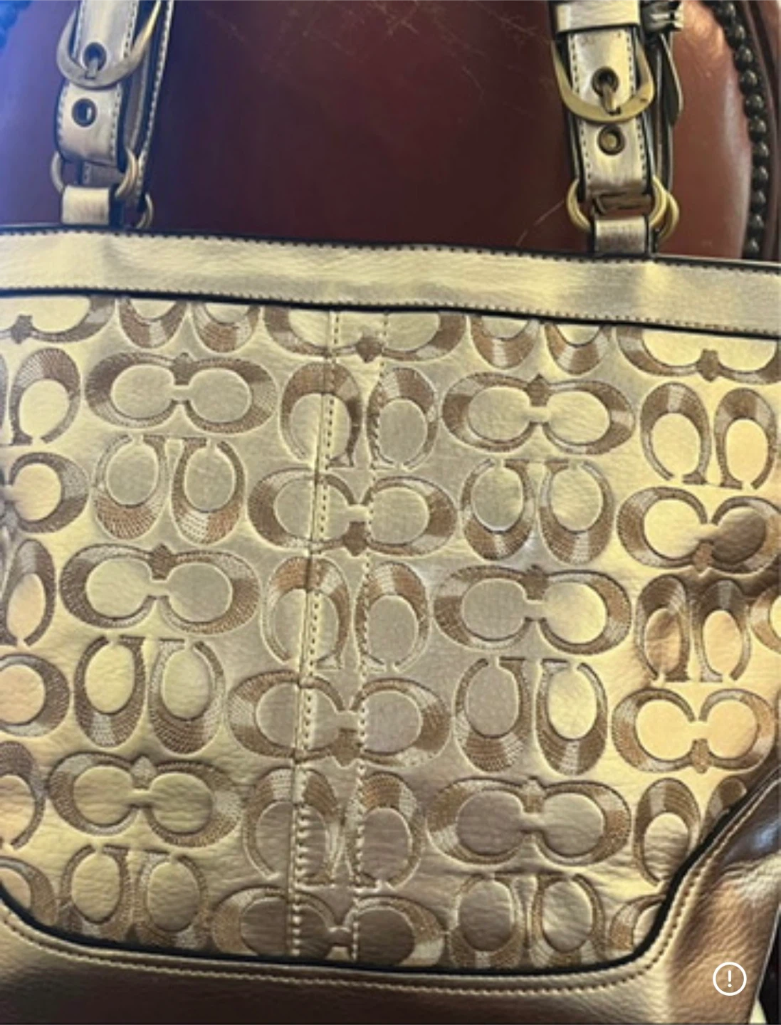 Coach Signature Jacquard Tote Bag - photo 2
