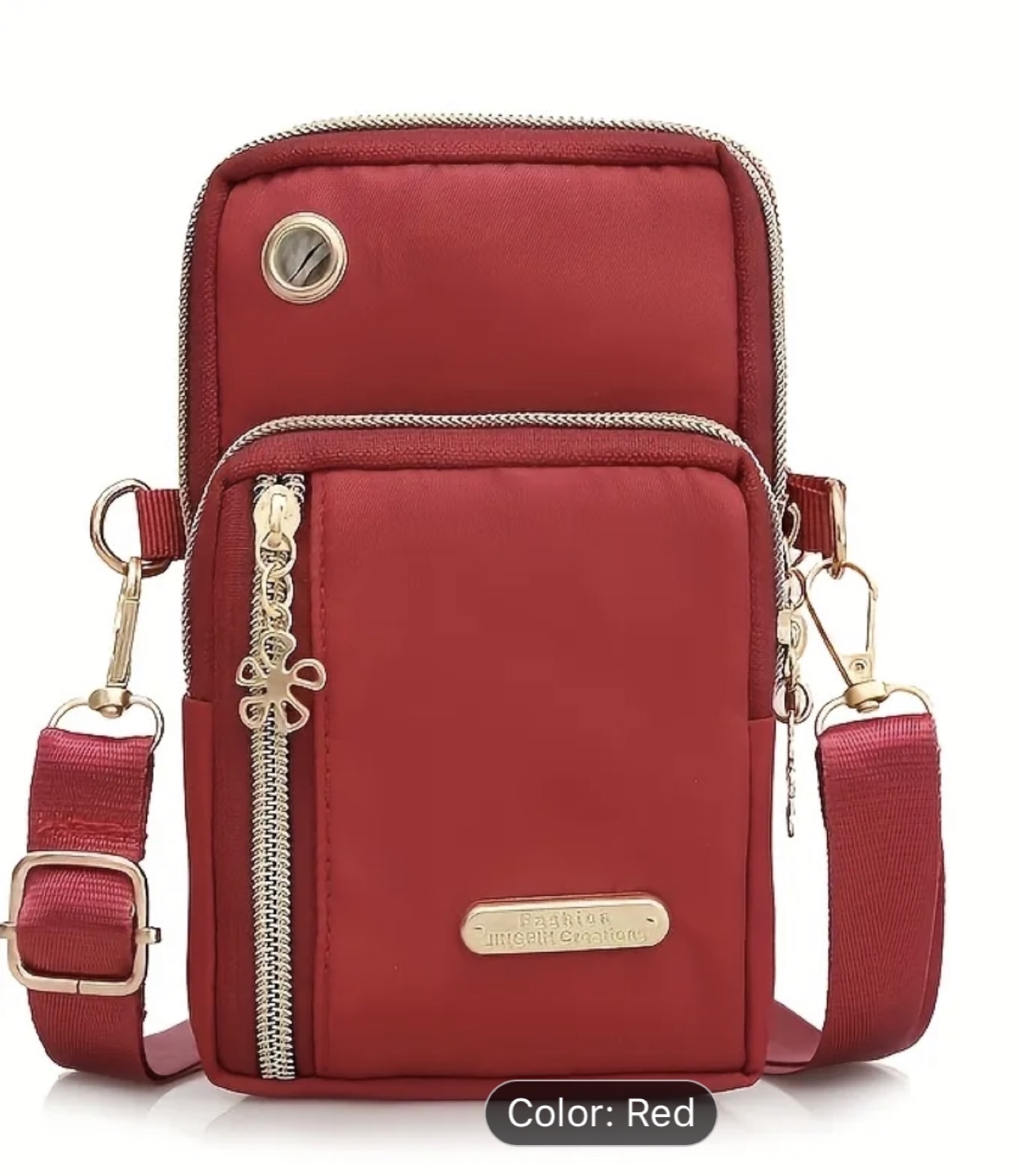 Brand New-Red Multi-functional Phone Bag - Red