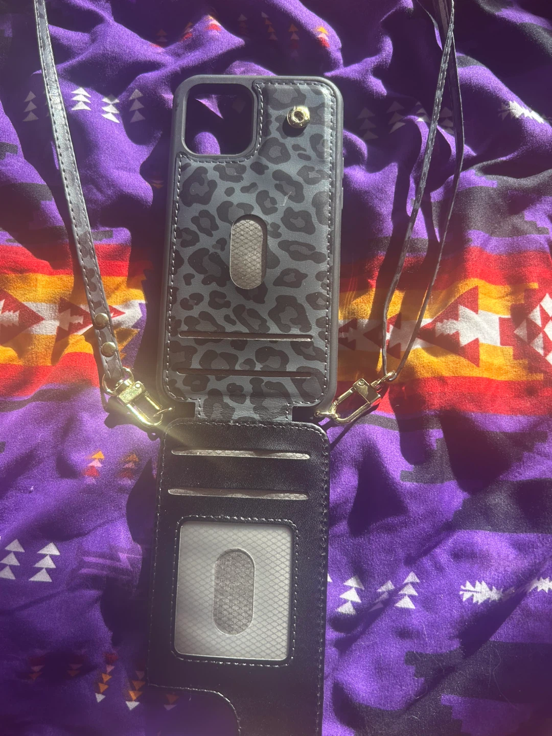 Leopard iPhone Case with Strap - photo 2