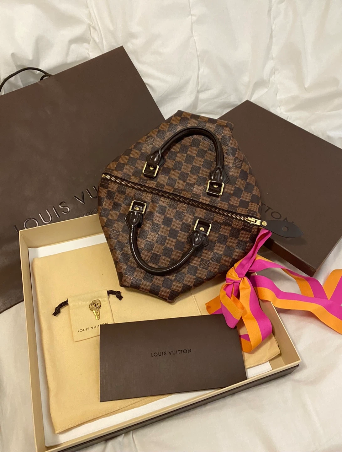 Louis Vuitton Speedy 30 Damier Ebene - photo 5