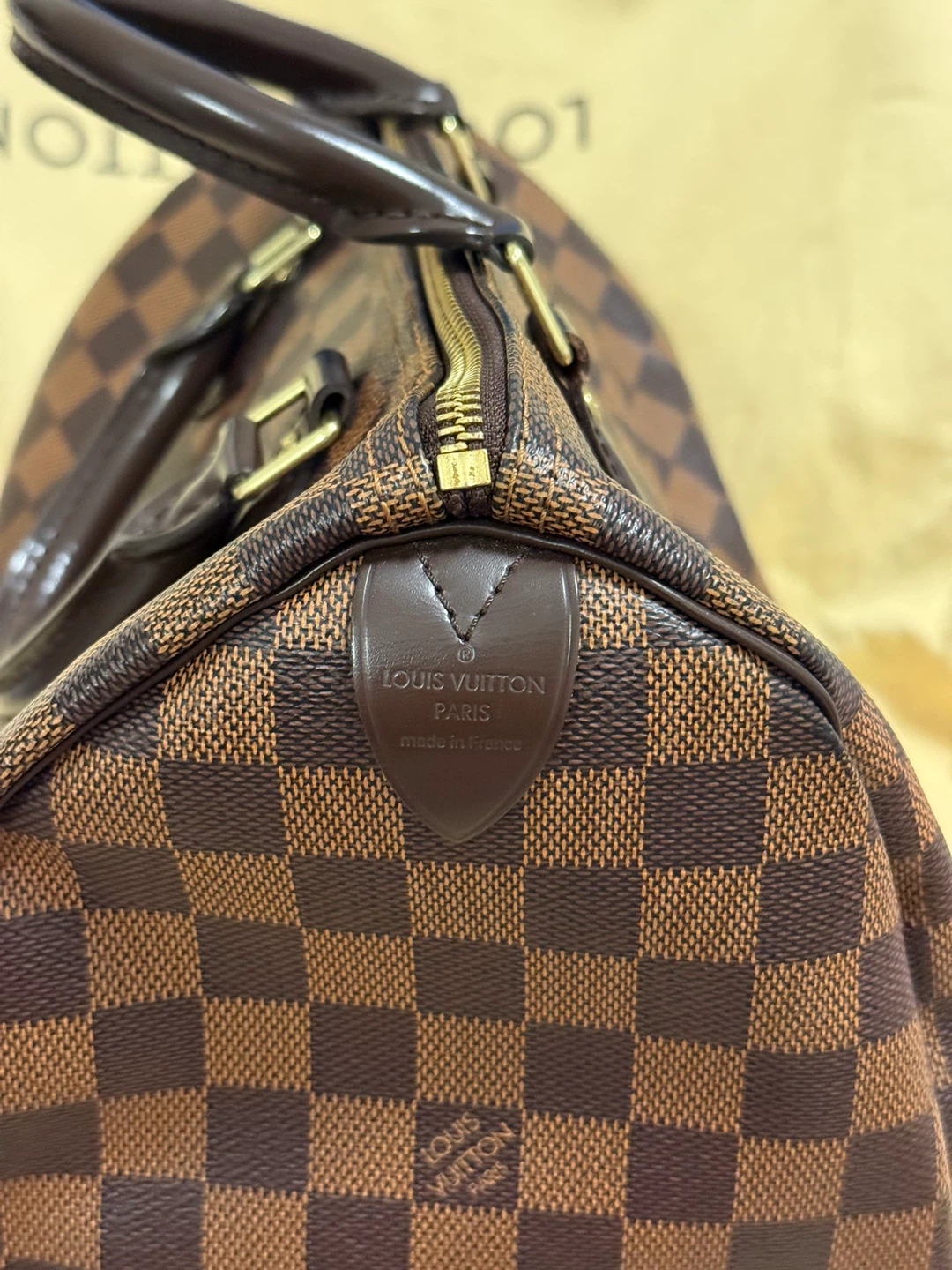 Louis Vuitton Speedy 30 Damier Ebene - photo 3