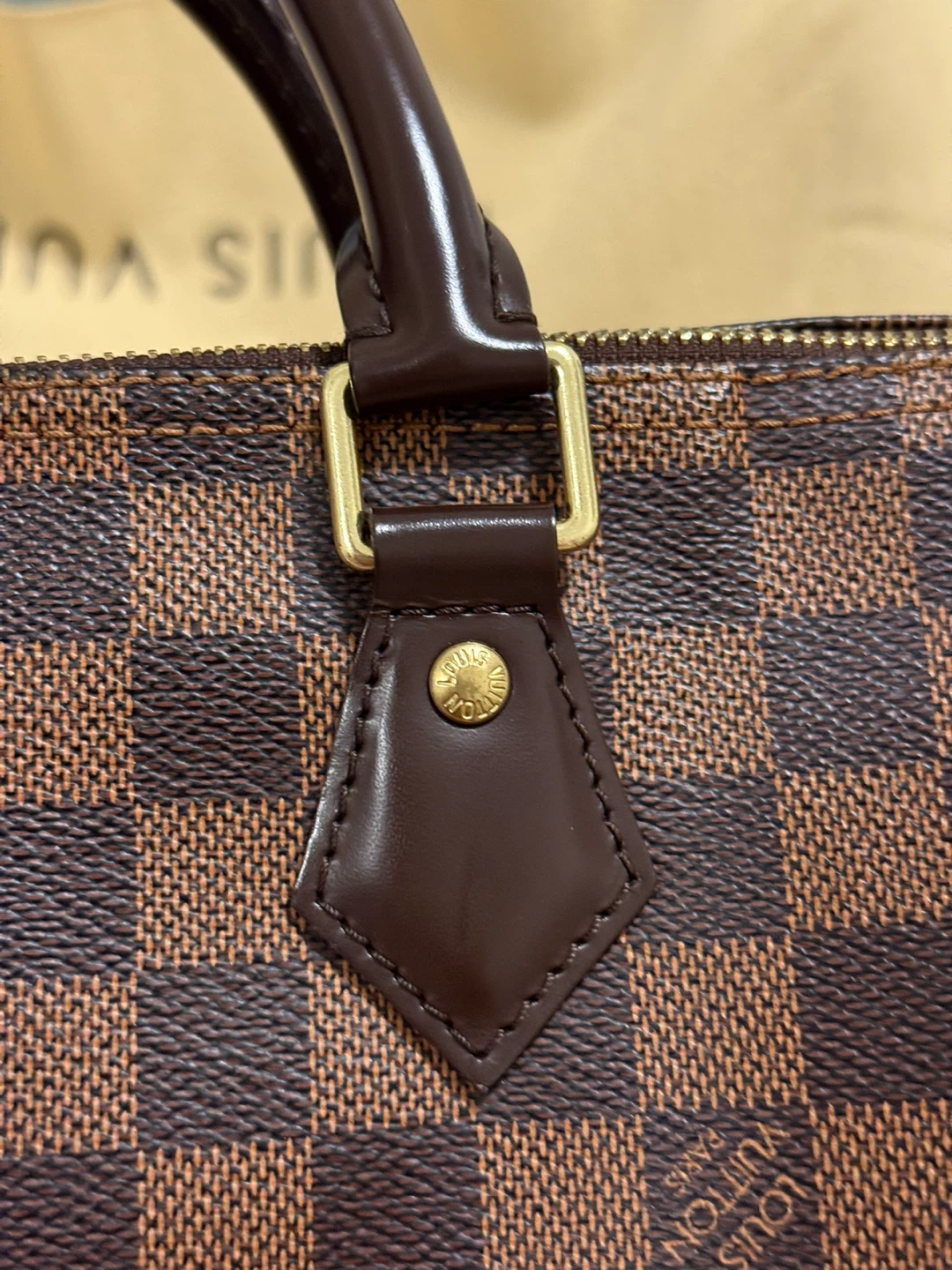 Louis Vuitton Speedy 30 Damier Ebene - photo 4