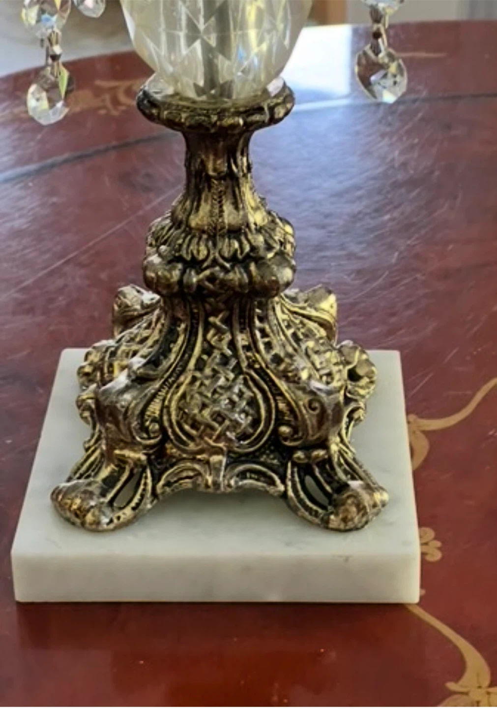 Vintage Ornate Candelabra - photo 4