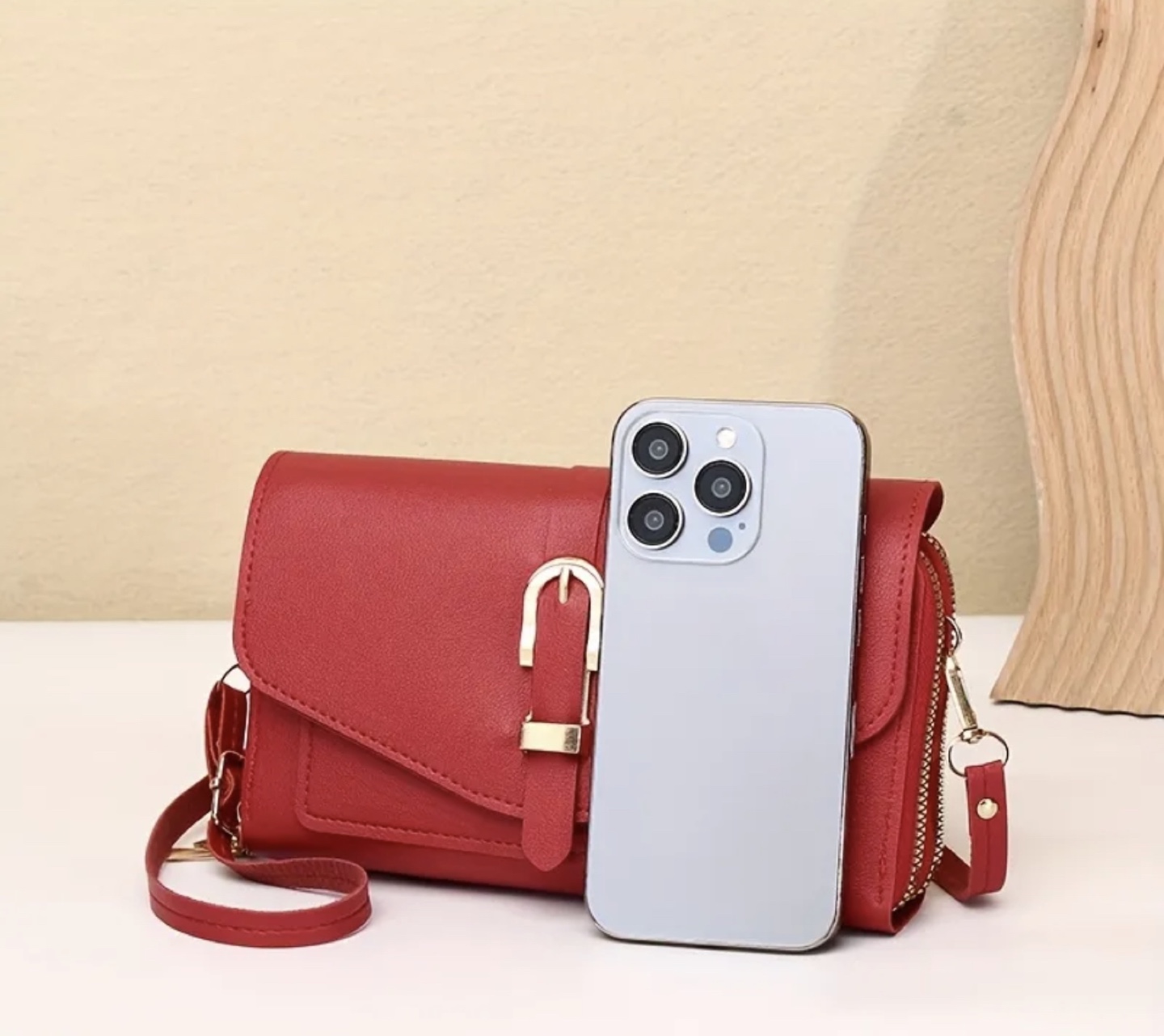 Brand New-Red Forever Young Crossbody Bag - photo 4