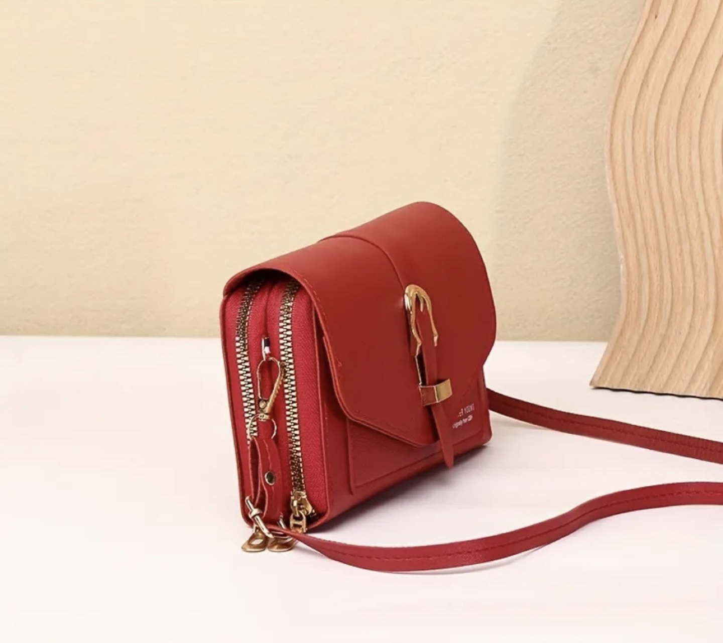 Brand New-Red Forever Young Crossbody Bag