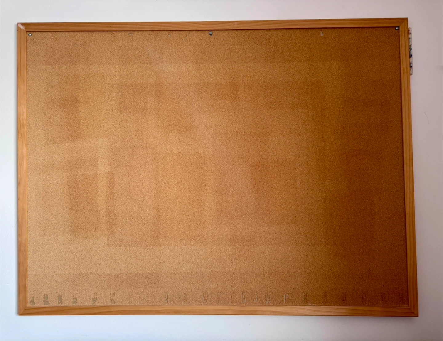 Cork Board with Wooden Frame