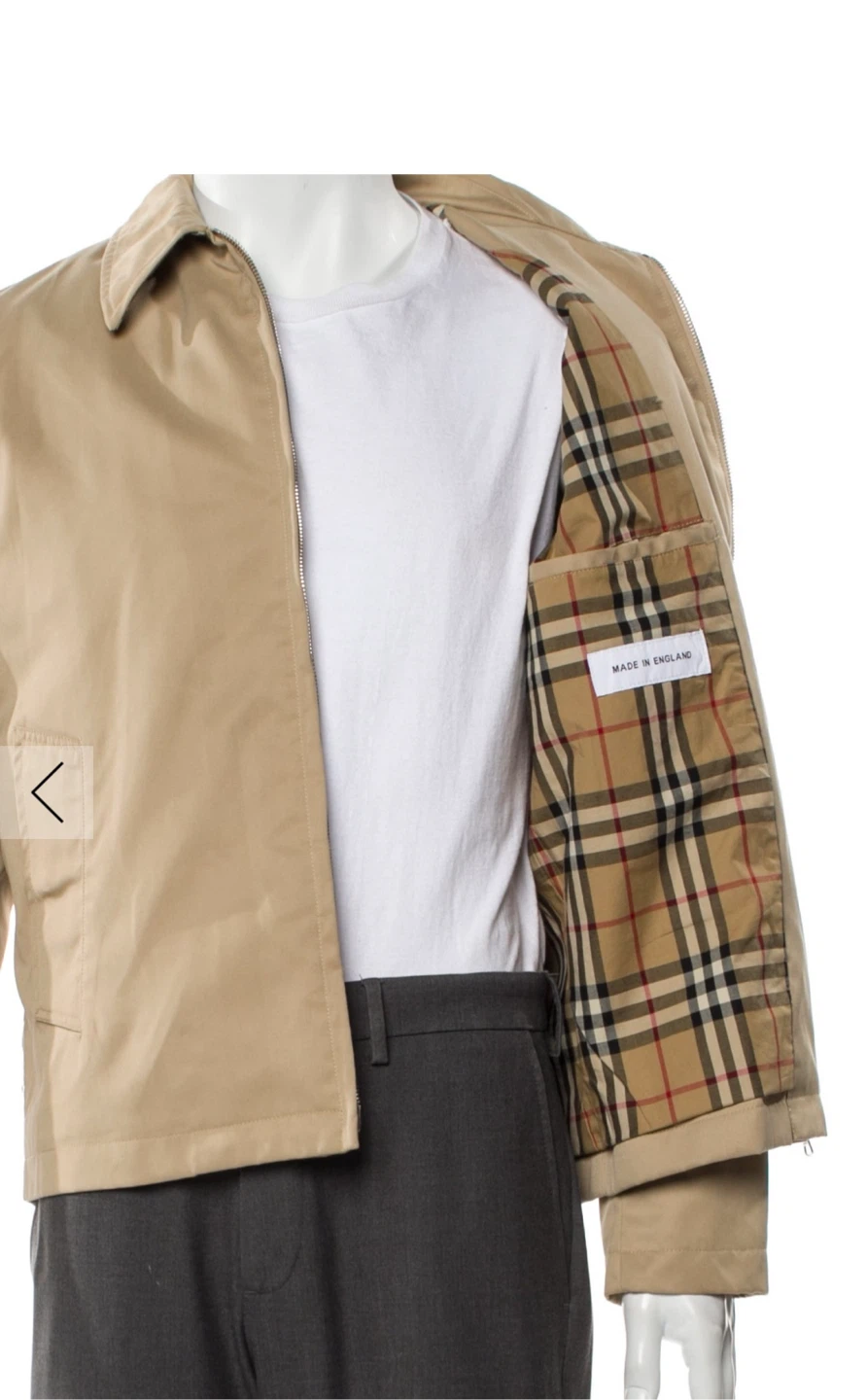 Burberry Harrington Jacket - Tan - photo 4