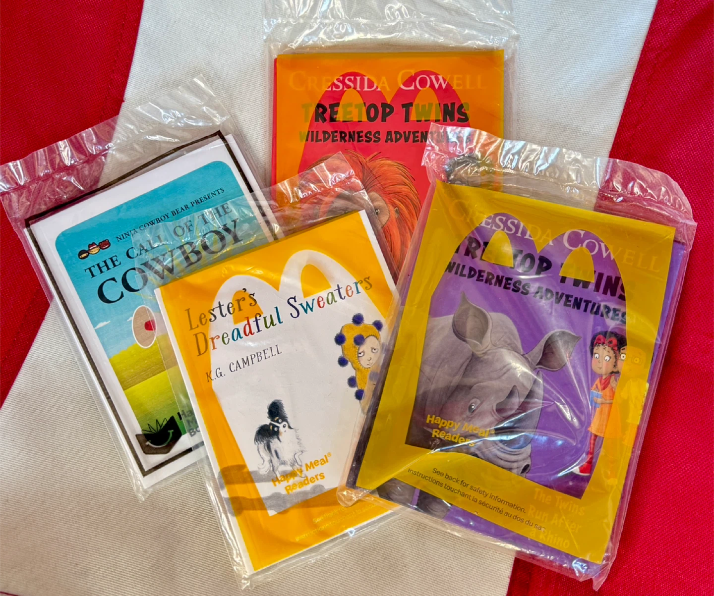 McDonald's Happy Meal Readers Books - New