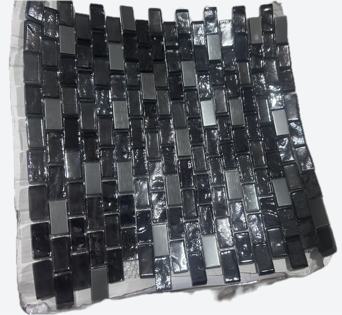 Mosaic glass Tile, 11.5 x 11.875 inches