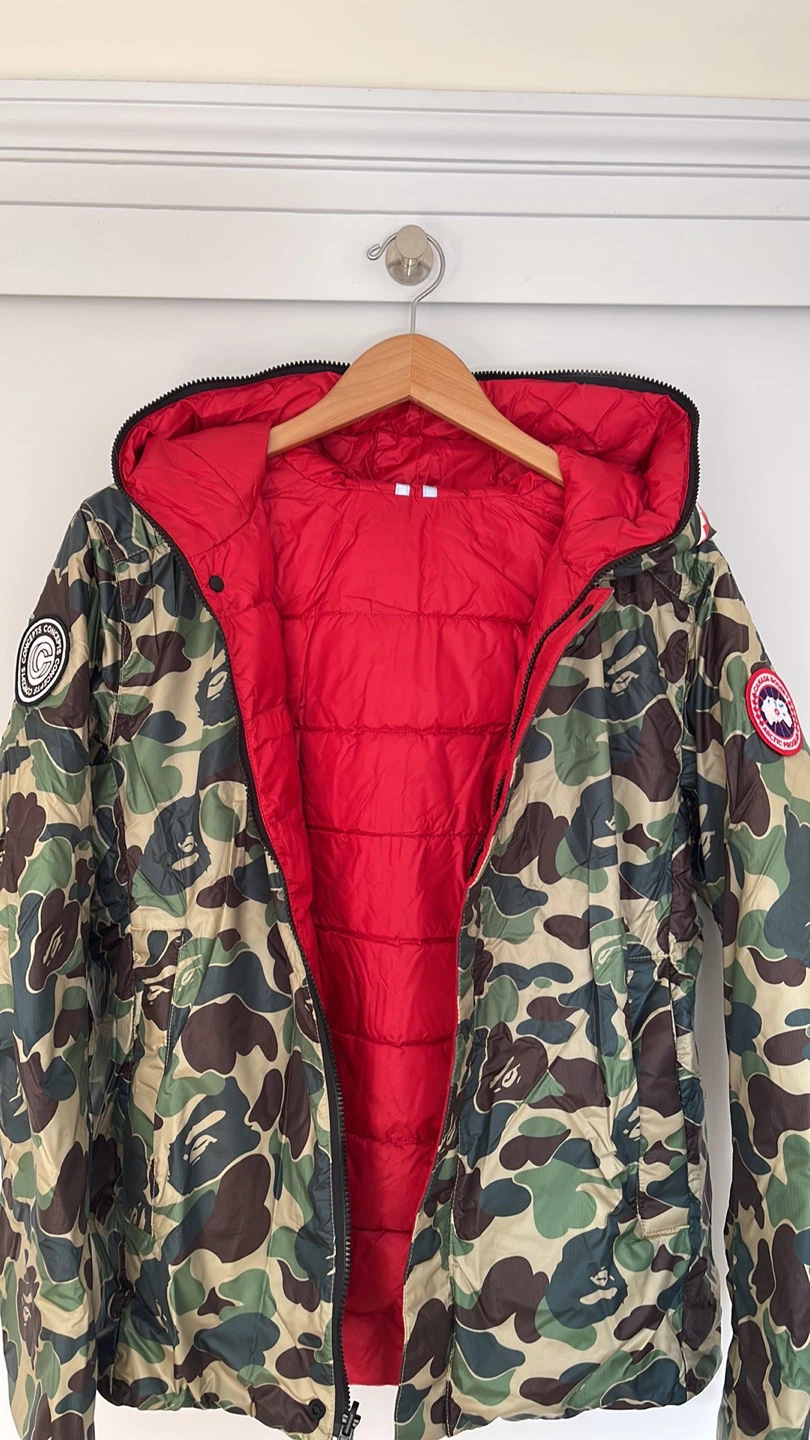 BAPE x Canada Goose Camo Down Jacket - photo 4